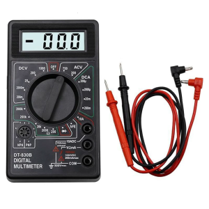 High Precisions Digital Multimeter with Clear LCD Display Handheld Multimeter for Professional & Amateur Electricians
