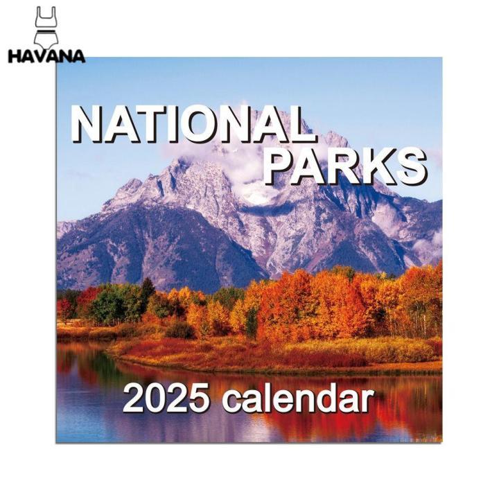 KUIBIW chinese calendar 2025 日历2025年 kalender kuda 2025 National Parks 2025 National Parks