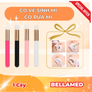 Cọ vệ sinh mi cọ rửa mi đầu bằng