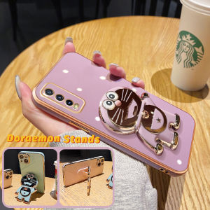 Casing Ponsel untuk vivo Y20 Y20s Y20i Y20S G Y12A Y12s Y20T Y20S M Y20S D Y11s Y30G Case Doraemon pola Tanda kurung ponsel Kesing benturan anti guncangan Tempat ponsel penutup pelindung silikon Softcase Tempat ponsel