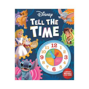 My First Disney Tell The Time Book With Movable Clock Hands