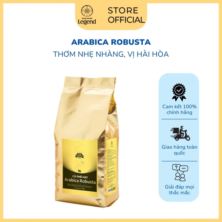 Trung Nguyên Legend Cà phê Drip 2 - Arabica Robusta (Bịch 3kg)