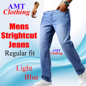 Primioum Quality Plus Size Selaur Jeans Lelaki Cutting Straight Cut Size 28-46 [Good & High Quality]