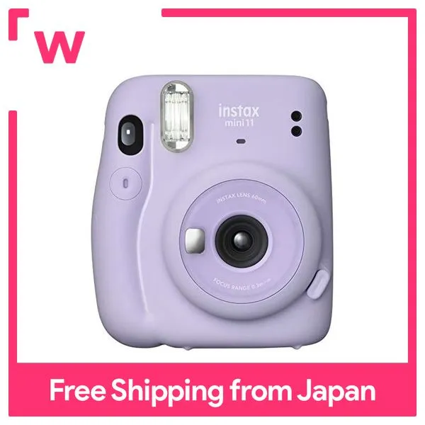 FUJIFILM instant camera checker instax mini 11 lilac purple INS