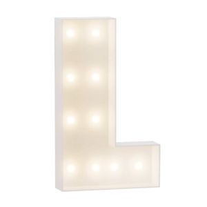 MAELIN Led Light Giant Letter Led Light 91.5CM Size Mosaic Design Light Frame Box Giant Figure Large Letters Balloon Filling Box Baby Shower