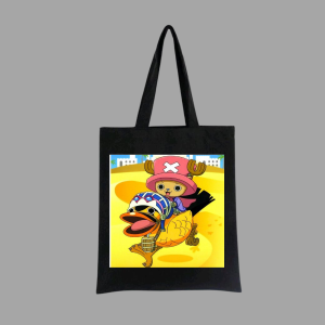 Tas Totebag Kanvas Tebal Anime One Piece Monkey D luffy Wibu By Shafiyyah.sarban