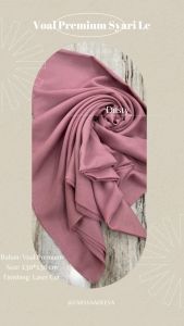 Hijab Segi Empat Polos Voal Premium Laser Cut Terbaru 2023 Bahan Jatuh Jilbab Segi4 Motif Polos Jumbo Kerudung Segiempat Motif Mewah Anti Letoy Jumbo Syari 130x130