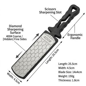 Double-Sided Diamond Sharpening Stone Knife Sharpening Plate