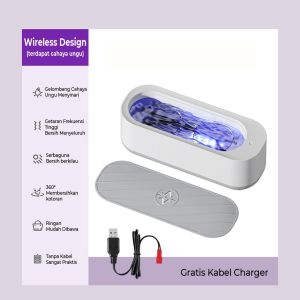 Perhiasan Pembersih Getaran Pembersih Multi-fungsi Mesin Pembersih Lensa Kontak Mesin