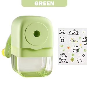 🇲🇾 Ready Stock Cute Cartoon Hand Crank Rotary Pencil Sharpener Student Stationery Pengasah Pensel Meja