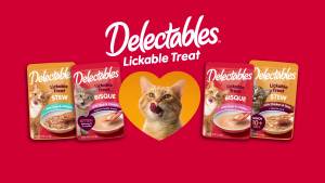 Hartz Delectables Gravy Non-Seafood Lickable Wet Cat Treat & Food Topper Chicken Flavor Variety 12 Pack 1.40 Ounce (Pack of 12)