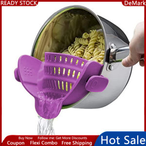 Dụng Cụ Lọc Nồi Và Lọc Mì Ống Snap N-Dụng Cụ Lọc Kẹp Silicon Có Thể Điều Chỉnh Cho Nồi Chảo Và Bát-Dụng Cụ Lọc Nhà Bếp