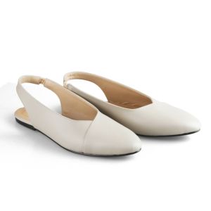 Flatshoes Bustong Cewe Bigsize 35 to 45 | Mules STRAP Belakang Karet LANCIP Formal & Pesta