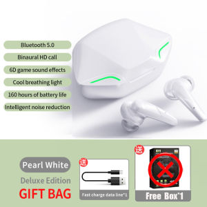 HLstar® NEW Gaming Bluetooth Earphones Gamer Headsets Low Latency Wireless Headphones Stereo Bass Earbuds Gamer Earbuds with Mic