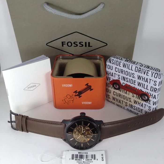 JAM TANGAN FOSSIL ME3155 TOWNSMAN AUTOMATIC JAM TANGAN PRIA