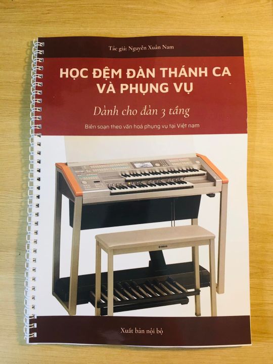[Miễn Ship] SÁCH HỌC ĐÀN THÁNH CA - PHỤNG VỤ CHO ĐÀN 3 TẦNG ELECTONE || Khoá học đàn thánh ca rút gọn, tiết kiệm và hiệu quả