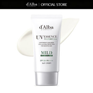 dAlba White Truffle Waterfull Mild Sun Cream 50ml SPF50+ PA++++ Vegan Watery Texture No White‑Cast Soothe Gentle Daily UV‑Protection Facial Sunscreen