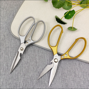 Gunting Dapur JAPAN SK5 Tajam Kuat Tebal Stainless Steel Kitchen Shear Serbaguna