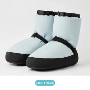 Ballet Womens Soft Sole Training Cotton Shoes For Childrens Professional Plush And Thick Winter Dance Warm Boots