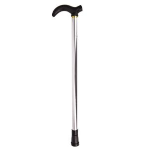 Ultralight Aluminium Alloy Adjustable Walking Cane Lightweight Walking Stick Portable Mobility Support for Elderly & Disabled