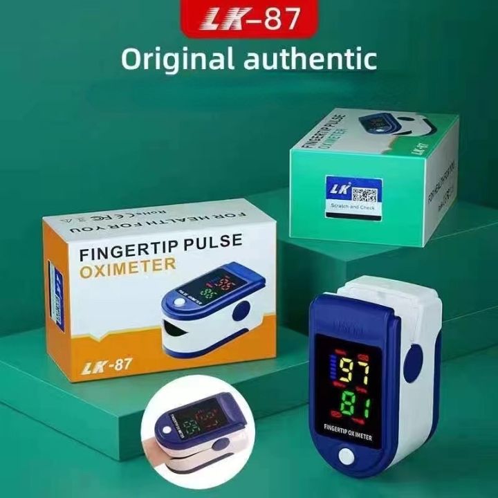 Original LK87 Fingertip PULSE Oximeter OLED Finger Heart Rate Monitor