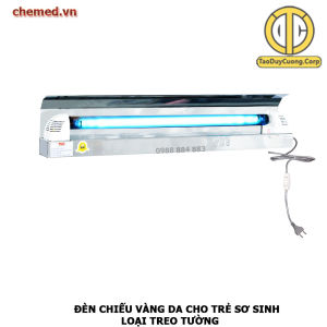 Máng đèn cực tím dùng trong y tế inox treo tường đế gang có bánh xe các size { Hàng chính hãng TNC }
