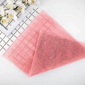 African Net Sponge Lengthened Soft Exfoliating Bath Sponge Deep Cleaning Pore Unclogging Quick Drying Body Scrubber
