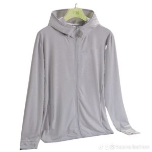 Jaket Olahraga Anti UV Wanita Baju Olahraga UPF50+ Breathable Outdoor Cepat Kering