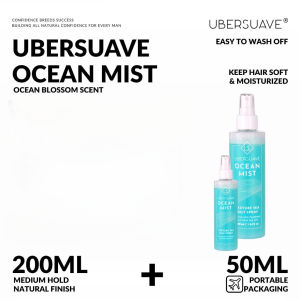 Ocean Mist Sea Salt Spray Volume Texture Effortless Styling Lightweight 200ml / 50ml Easy Wash
