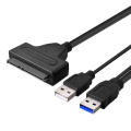 สาย Sata to USB3.0 เสียบ HDD Sata ได้ทุกขนาด ทุกยี่ห้อ เพื่อนำข้อมูลออกมาใช้ แถมAdapter จ่ายไฟ 1 ตัว. 