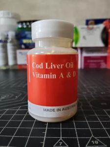 Cod Liver Oil Vitamin A & D