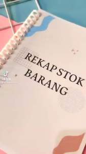 Rekap Stok Barang Penjualan Pembukuan Online Shop Buku Catatan Stock Budgeting Financial Planner Kebutuhan Pembukuan Toko Buku Kas Cashflow Loose Leaf Kertas Isi Refill Binder