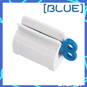 Multifunction Rotatable Toothpaste Dispenser Facial Wash Manual Squeezer Clip Tube Roller Bathroom Storage Rolling Stand