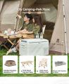 Mobi Garden 22.3L Portable Car Camping Refrigerator Dual Zone 2 Door Fridge Freezer Ref Food Drink Ice Mini Cooler Box 12V 24V DC Outdoor Indoor Multi-Purpose Cools up to -20℃ Mobigarden alpicool. 