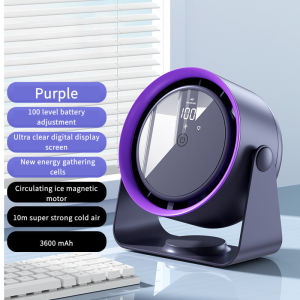 New Electronic Fan Household USB Mute Fan Office Student Desktop Dormitory Air Turbine Little Fan