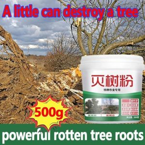 500g Tree Weed Removal Powder Rotten Root Exceptional Penetration Odorless Tree Weed Killer Racun Akar Pokok 灭树粉
