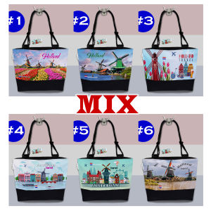 Tas wanita holland amsterdam tas oleh oleh ready 6 motif