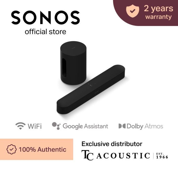 Sonos Beam Gen Soundbar Sub Mini Set Dolby Atmos Smart