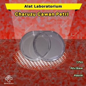 Cawan Petri Charuzu 90 x 15 mm Satuan