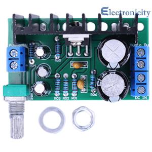 TDA2050 Mono Audio Power Amplifier Board 1-2A Audio Amplifier Output Module 10-100W Stereo Power Amplifier DC/AC 12-24V