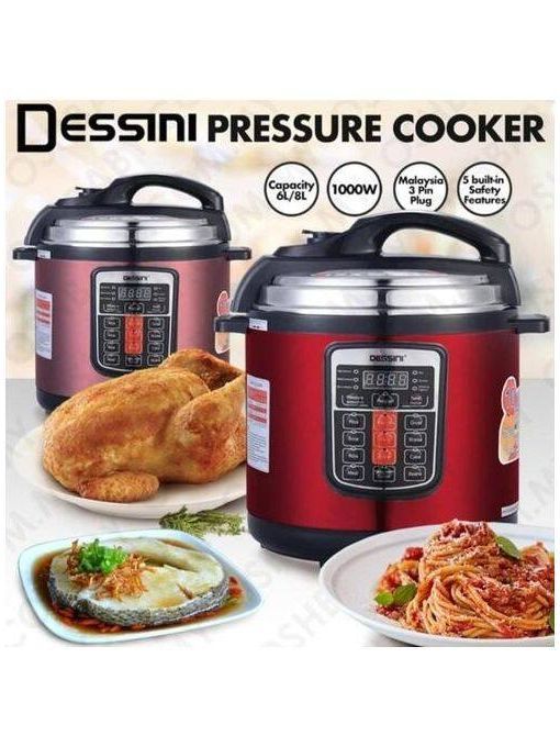 【ORIGINAL】Dessini Pressure Cooker 15 Button Lazada