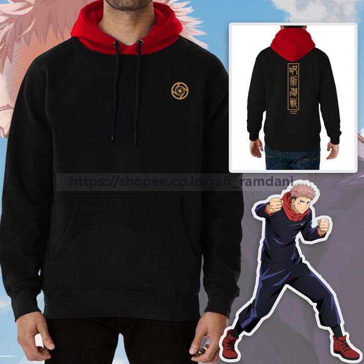 JUJUTSU KAISEN Jaket ANIME Hoodie Sweater Yuji Itadori Satoru Gojo