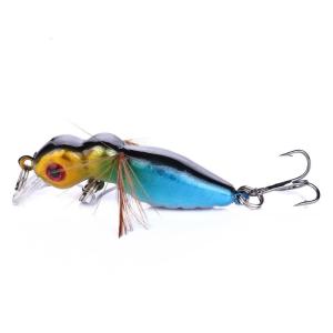 Artificial Plastic Baits Floating Fishing Lure with Hook Crankbait Hard Baits Topwaters Artificial Wobbler Swimbaits