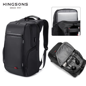 Kingsons Men Backpacks 15 17 Laptop Backpack USB Charger Bag Anti-theft Backpack for Teenager Fashion Male Travel2026