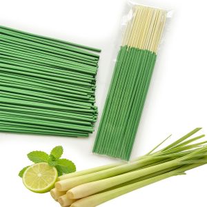HLINKEY Handmade Natural Incense Sticks Citronella Lavender Jasmine Scent Smokeless Long Lasting Fragrance For Home Temple Outdoor Camping Mosquito Repellent