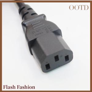[Falsh F] EU Plug Power Cable Power Adapter Extension Cord For Asus Dell HP Notebook TV Monitor PC Computer Printer PC Laptop