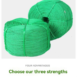 High-Quality Green Nylon Cargo Lashing Rope 100m - Durable Greenhouse Green Rope for DIY and Cargo Management