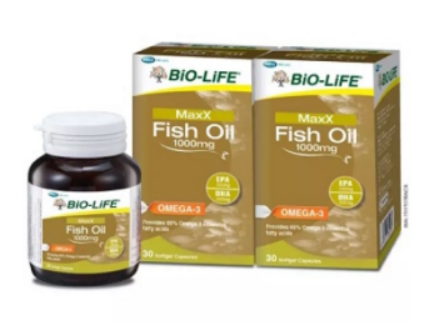 Bio-life Maxx Fish Oil 1000mg 30'SX2 | Lazada