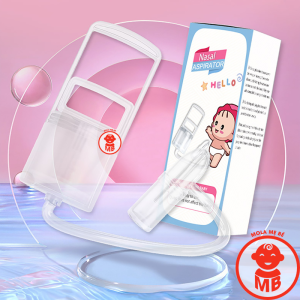 Dụng cụ hút mũi kéo tay thế hệ mới cho bé lực hút mạnh chất liệu nhựa nguyên sinh an toàn tiện lợi