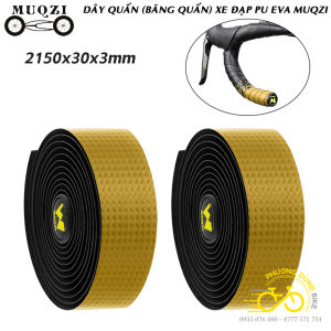 Dây quấn (Băng quấn) ghi đông xe đạp PU EVA vân Carbon 3K MUQZI